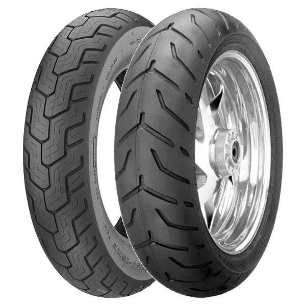 Tyre Set Dunlop 3.00 -18 47P D404 + 200/55-17 78V D407 H.d.
