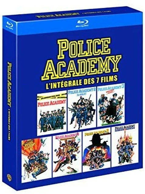 Police Academy - l'intégrale des 7 films - Blu Ray - Neuf - Edition FR