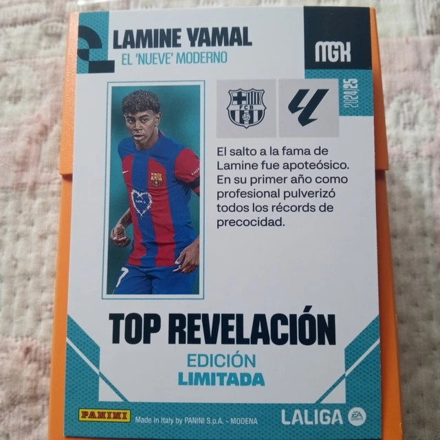 Carte Panini DNA Exclusive – Lamine Yamal (FC Barcelona) – La Chèvre (NEUF)