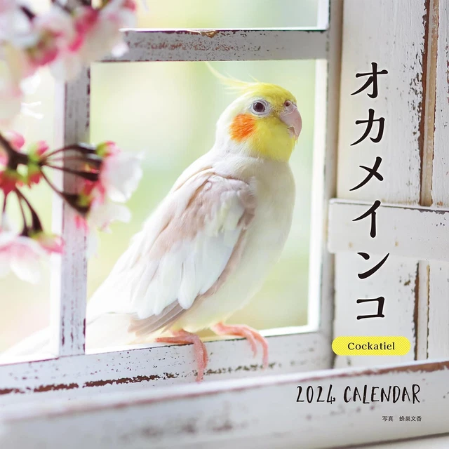 2024 CALENDAR COCKATIEL (Seibundo Shinkosha calendar) 35.75 PicClick