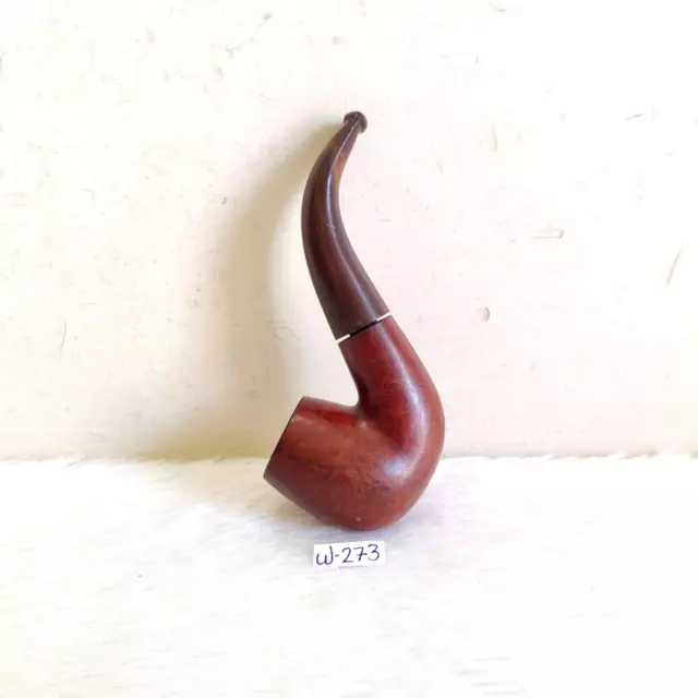 Vintage Ancien en Bois Tabac Fumer Pipe Tobacciana de Collection Décoratifs W273