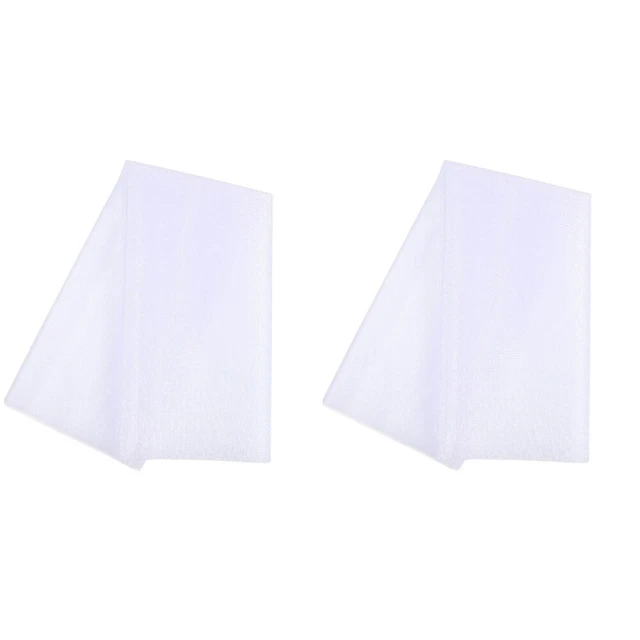 2 Sets Hochzeitsbogengarn Transparenter Stoff Schneegarn Tischläufer