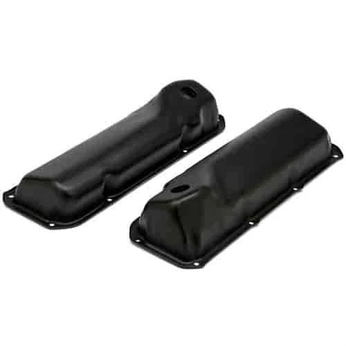 Trans Dapt 8731 Powdercoated Steel Valve Covers 1970-82 Ford 351C 351M 400M Boss