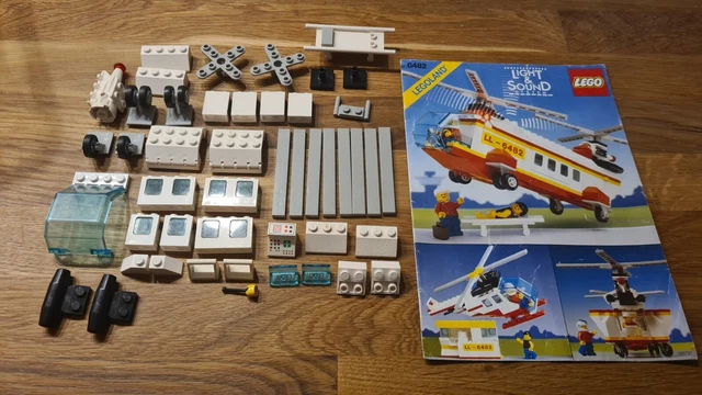 LEGO 6482 LEGOLAND Helicopter Special Parts and Instructions £12.35 ...