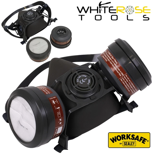 Copertura reprificante Worksafe copertura viso mezza polvere A1P2R protezione filtro