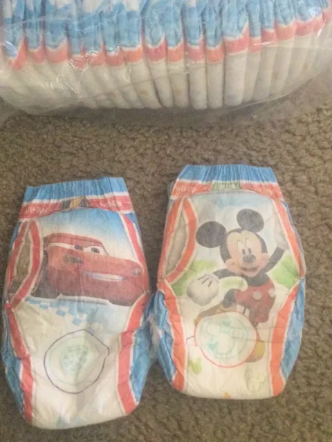HUGGIES PULL UPS 2 PK Boys Training Pants Disney Cars Mickey Mouse 18 Ct  4T-5T $14.95 - PicClick