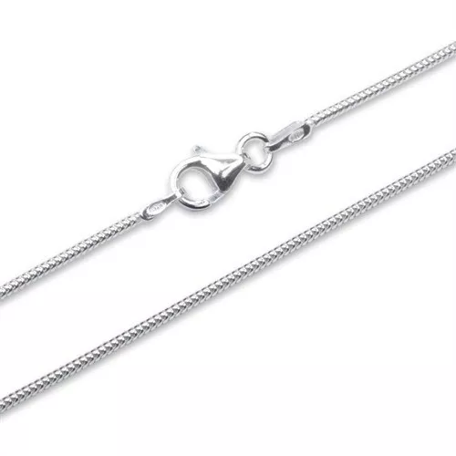 1mm SOLID STERLING SILVER 925 ITALIAN SNAKE LINK STYLE CHAIN NECKLACE JEWELLERY