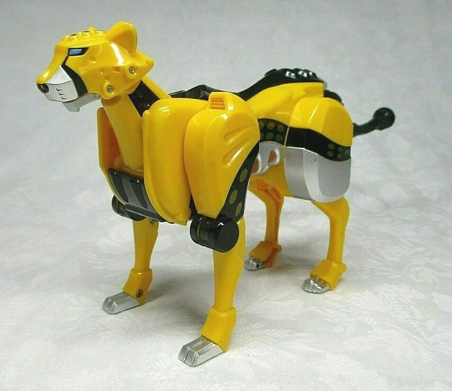 POWER RANGERS JUNGLE fury GEKI CHEETAH Zord figure Gekiranger yellow