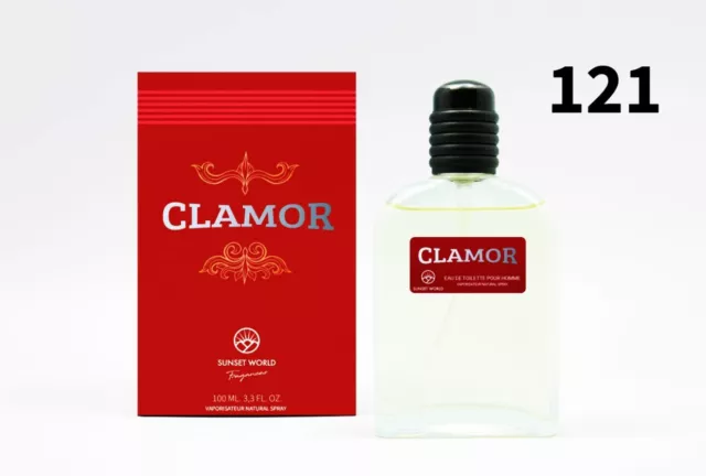 Clamor Pour Homme Eau De Toilette Spray 100 ML - Sunset World Fragances