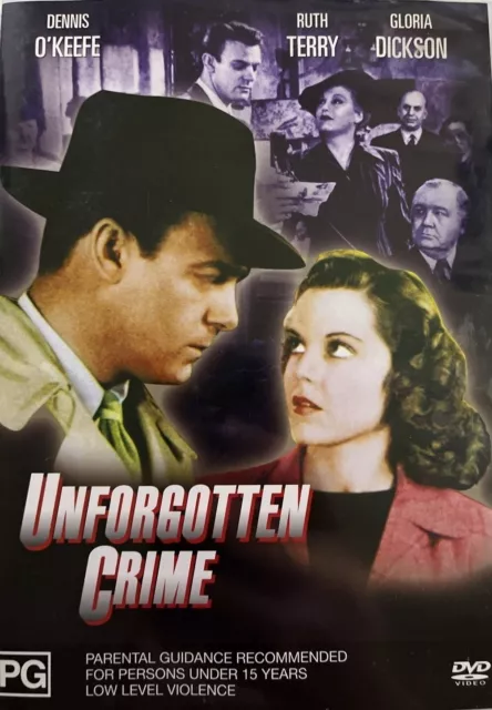 Unforgotten Crime Dvd Dennis O'keefe Genuine Region 4 Brand New/Sealed