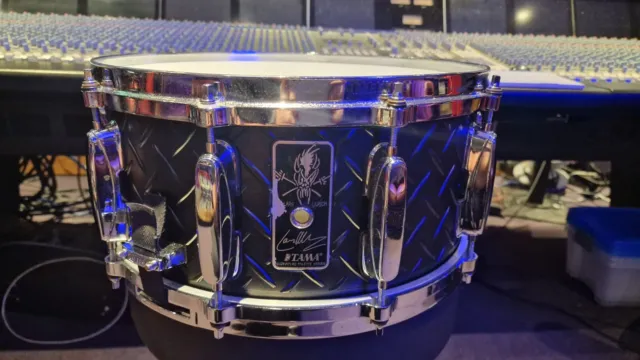Tama LARS ULRICH LU1465 Limited Edition Metallica Signature Snare Drum SIGNED!
