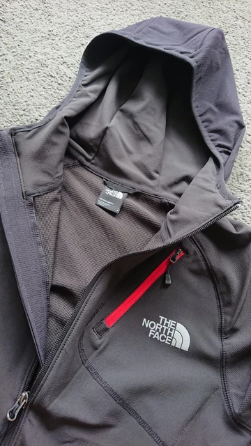 North face softshell jacket mens large