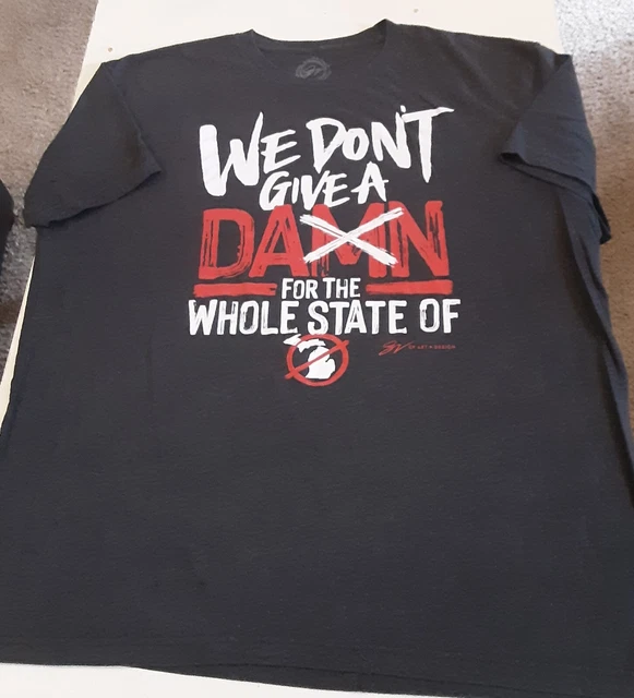 GV Art THE Ohio State University Buckeyes XL Tee Shirt  - We Don't Give a Damn