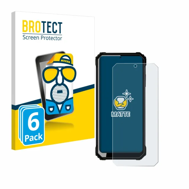 6x Antiriflesso Pellicola Protettiva Opaca per Oukitel WP23 Protezione Proteggi