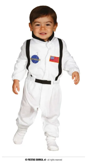 Costume Astronauta Mini Bebè Carnevale Halloween  Cosplay neonato baby