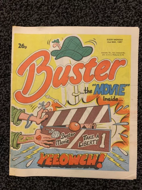 Buster Comic 2nd May 1987