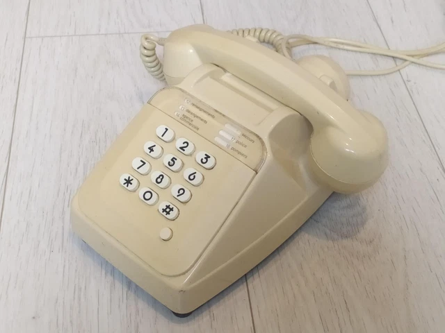 teléfono socotel s63 dial rueda. francia 1977 - Compra venta en
