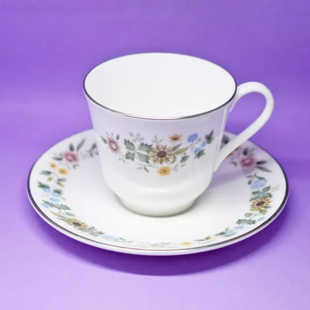 Royal Doulton 'Pastorale' Cup & Saucer, H5002 Vintage, England