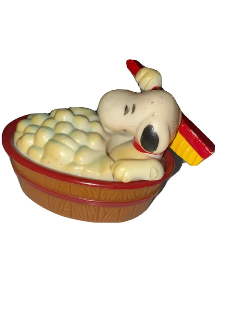 VINTAGE SNOOPY BUBBLE bath car 1958 $25.00 - PicClick