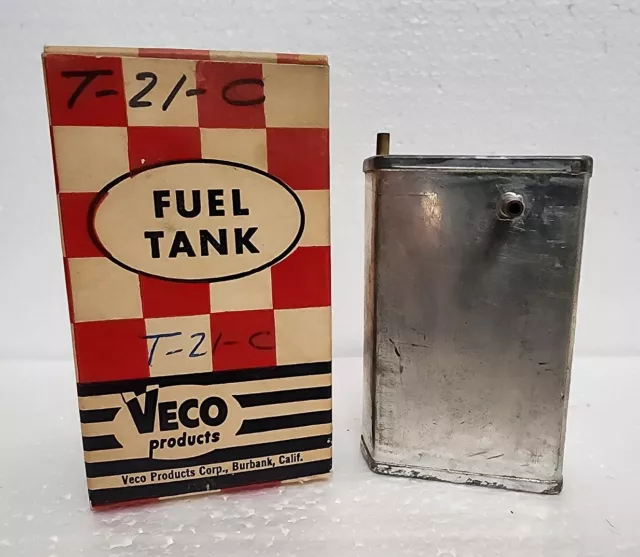 Veco Product T21C Model Airplane Fuel tank, 3 oz. - NOS with Box