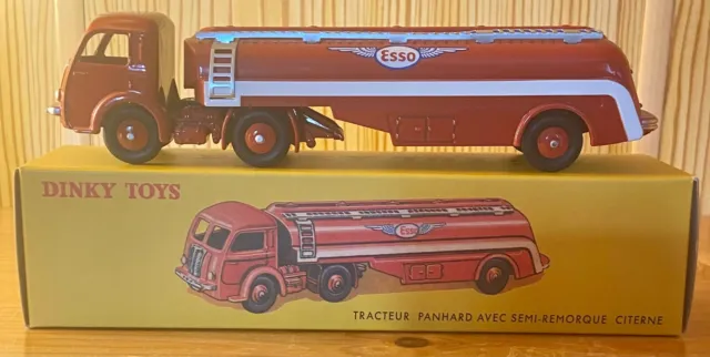 Dinky Toys Camion Panhard Movic Avec Citerne Esso N°32C