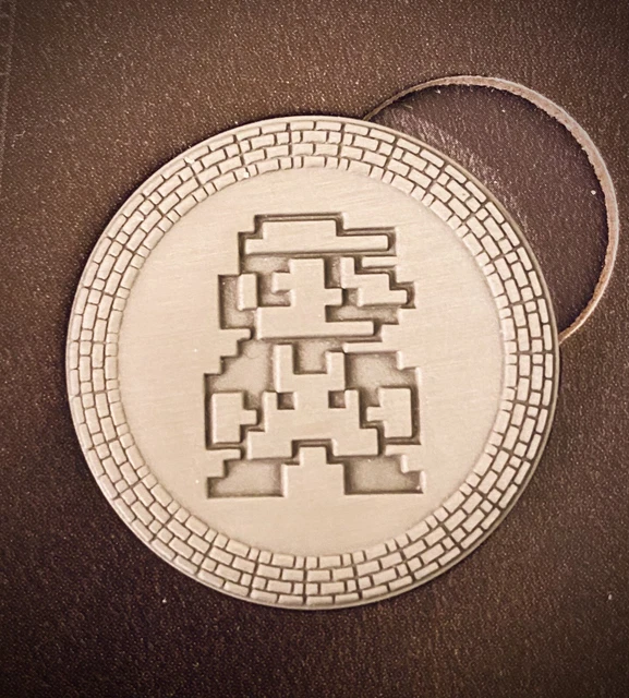 MARIO COIN Super Mario Bros Collectible Coins Think Geek