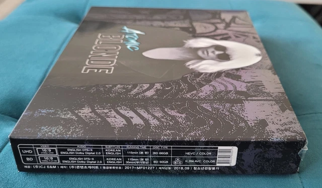 Atomic Blonde, 4K + BD, Fullslip Steelbook Kimchidvd