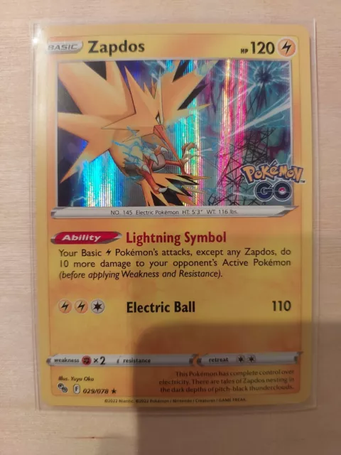 Zapdos - 029/078 - Holo Rare