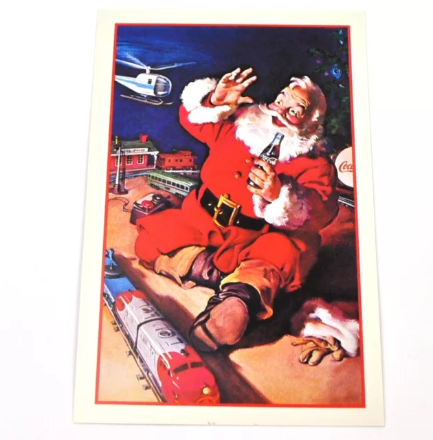 COCACOLA COKE USA carte postale carte de Noël cartes postales de Noël