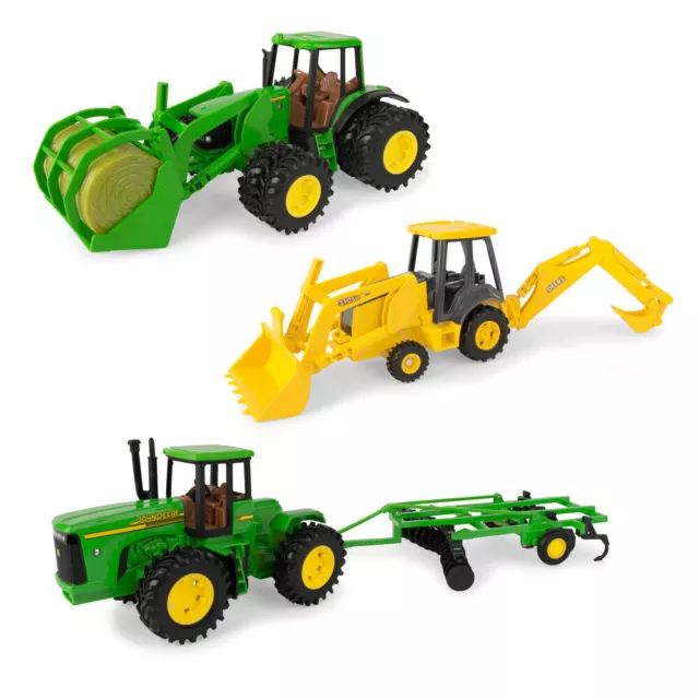 John Deere Kids 20cm Deluxe Value Toy Set