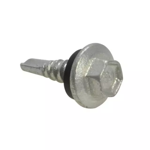 Qty 1000 Hex Metal NEO Self Drilling 10g-16 x 16mm Galvanised Screw Tek Roofing