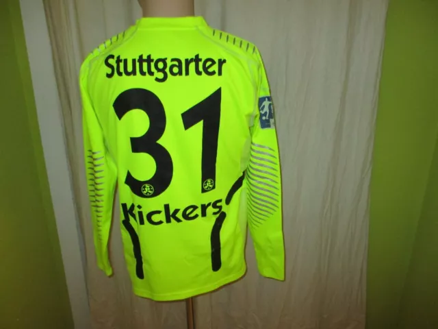 Stuttgarter Kickers uhlsport Torwart Junioren Matchworn Trikot + Nr.31 Gr.M