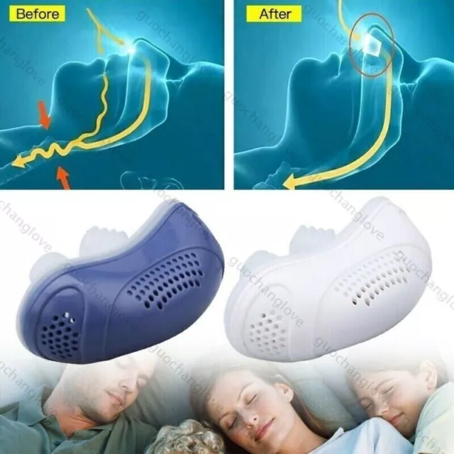 Électrique Snore Stopper anti ronflement apnée du sommeil Dilatateur nasal USB 2