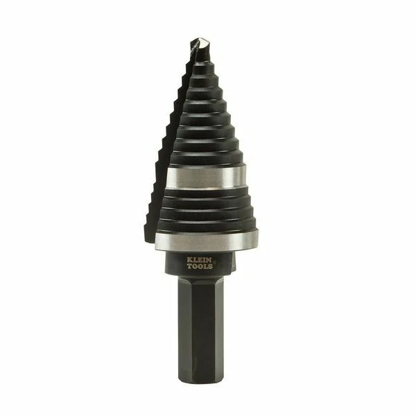 Klein Tools Ktsb11 Step Drill Bit #11 Double-Fluted 7/8 To 1-1/8-Inch 2