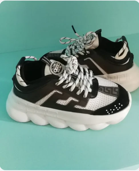 Zapatillas Versace Chain Blancas ZAPATILLAS VERSACE CHAIN Reaction