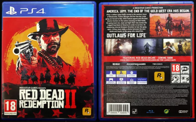 Red Dead Redemption 2 (Sony PlayStation 4) 2018, Rockstar - VGC