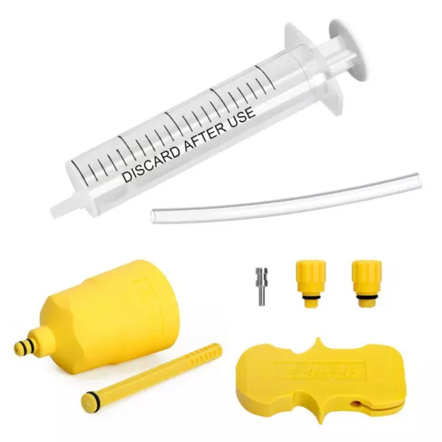 Bicycle Brake Oil Bleed Kit Portable Funnel Oil Stopper Easy To Use for SHIMANO