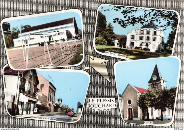 95 - LE PLESSIS BOUCHARD - S05758 - Divers Aspects de la Ville  CPSM 15x10 cm L1