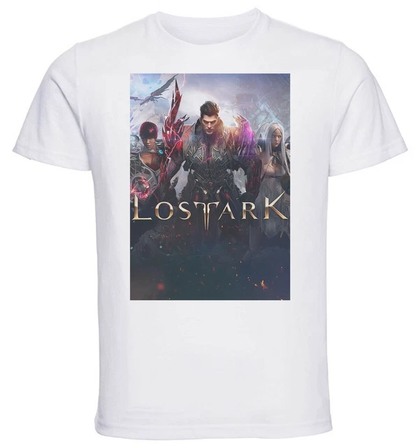 T-Shirt White - Maglia Bianca - Game Cover - Lost Ark V1