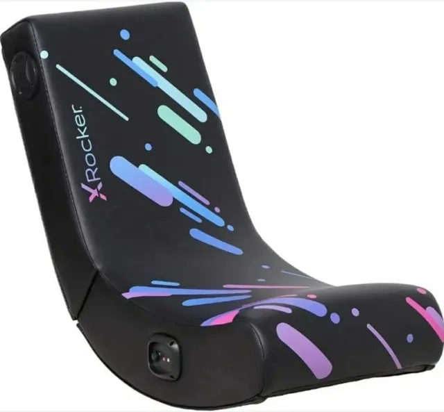 X Rocker Galaxy 2.0 BT Printed PU Floor Rocker Gaming Chair