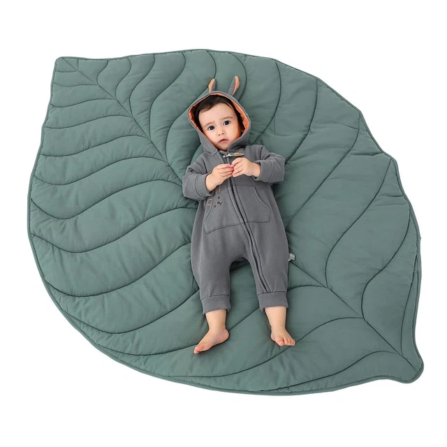 Cotton Nursery Rug, Machine Washable Baby Play Mat for Nursery Decor, Pl...