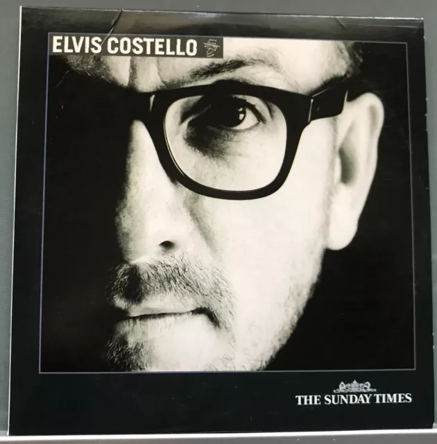 Elvis Costello - Sunday Times 2002 CD/VCD with unreleased live tracks rare promo