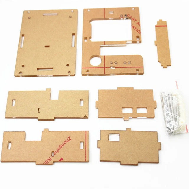 Acrylic Clear Case Cover Component Tester Transistor Diode Capacitance ESR Meter