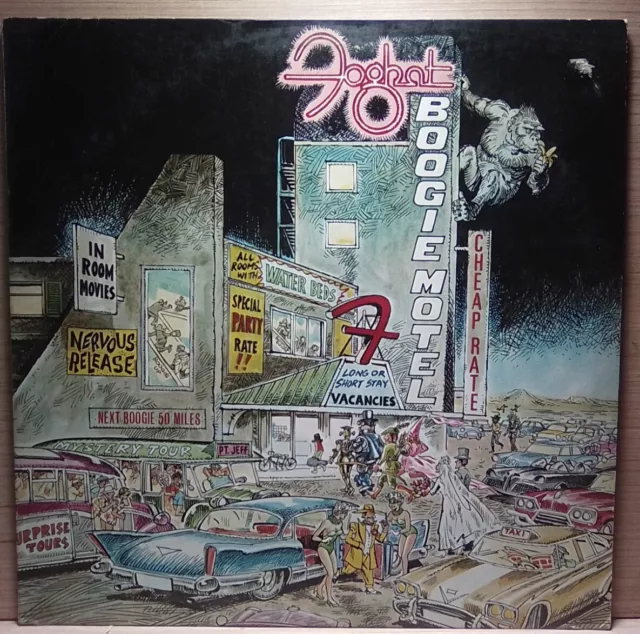 " Boogie Motel "   Foghat ~ VG+ Condition ~ Lp