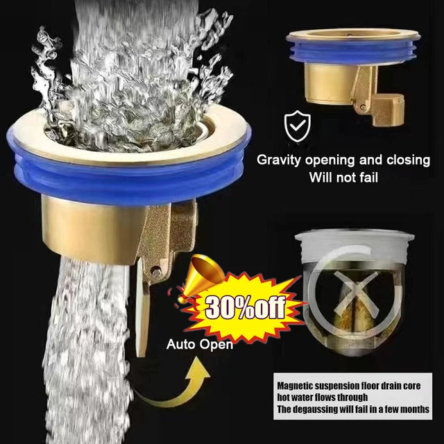 DRAINER ONE WAY Valve Sewer Strainer Plug Floor Drain Anti Odor Drain