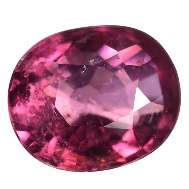 3.06 Ct. Lustrous Natural Pink Rubellite Tourmaline Gemstone WITH GLC CERTIFY