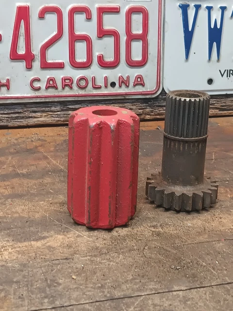 Vintage cast iron  gear sprocket Steampunk industrial lamp base project