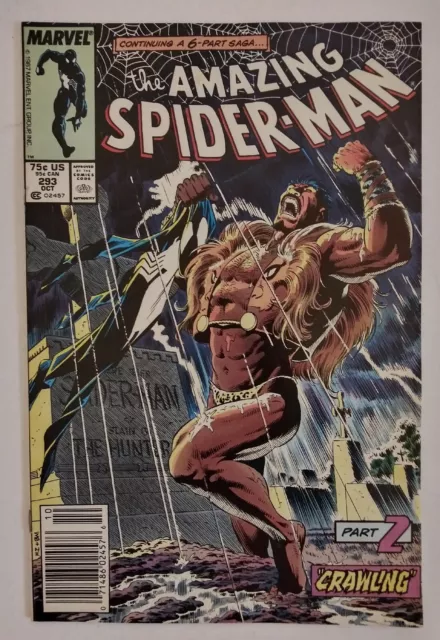 Amazing Spider-Man # 293 (Kraven's Last Hunt Pt.2) 1987