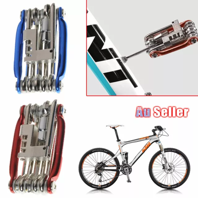 Bicycle Chain Tool Multi-function Breaker Extractor Repair Kit Portable Bike