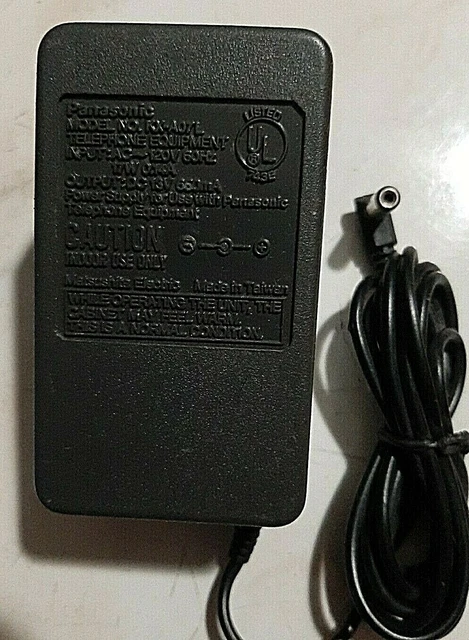 Panasonic AC ADAPTER  Power Supply Model # KX-A07L OUTPUT DC 13V 650mA.